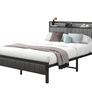 King Size Bed Frame With Storage Headboard Image 9