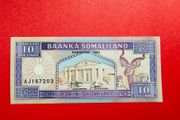 Somaliland  10 Shillings. 1994. Pick  2a. Unc