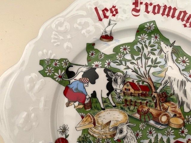 Vintage French Cheese Platter