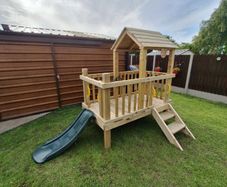 Kids play house