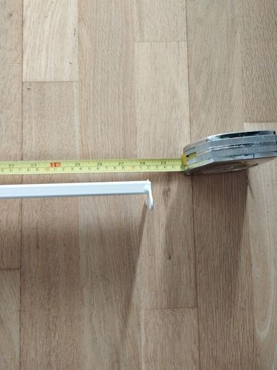 Ikea wardrobe hanger rail 72cm