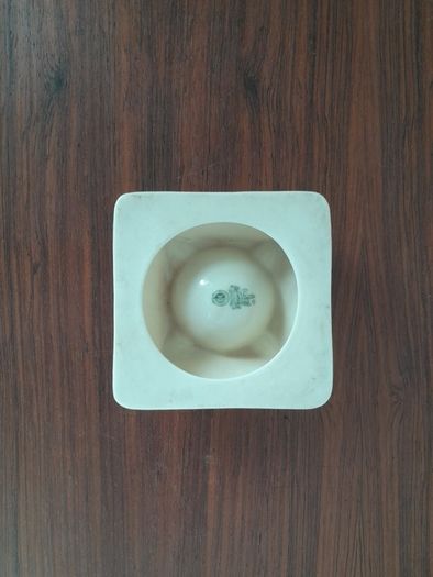 Belleek Ashtray Green Mark