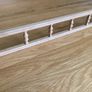 Solid Oak Gallery Rails - 1220mm Image 2