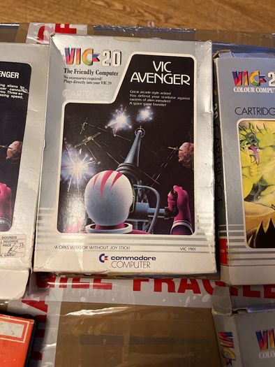 Ultimate Vintage Commodore VIC20 Lot. 5 Boxed Games, Hardware N Rare Cassettes UK PAL