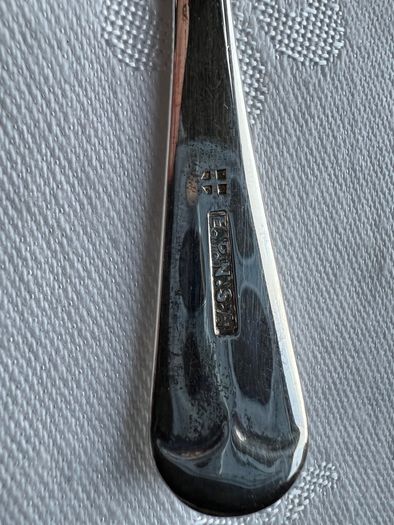 Vintage  EPNS 'JM' of Sheffield engraved teaspoons