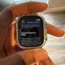 Apple Watch Ultra comes with its original ocean band and box and cable Image 2