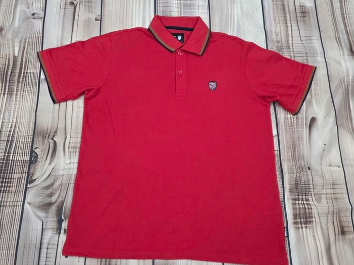 K-Swiss Men's Polo Shirt Size Medium Tennis