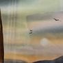Original Painting , Watercolour by Helen Mulkerns (1996) - Galway Hooker at Sunset Image 8