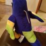 Tenerife blue parrot soft toy Image 2