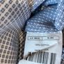 Mens DKNY Slim Shirt Blue White check 16.5 Image 3