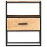 Nightstand 40x30x50 cm Solid Mango Wood Image 2