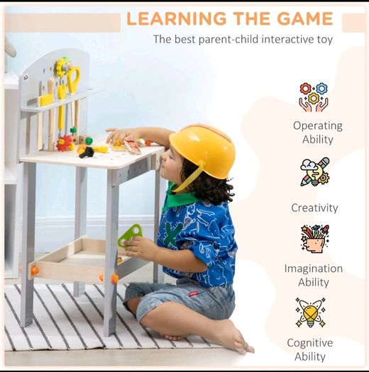 kids workbench playset