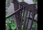 Unique garden sculpture