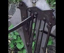 Unique garden sculpture