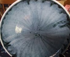 Blue Serving Plate