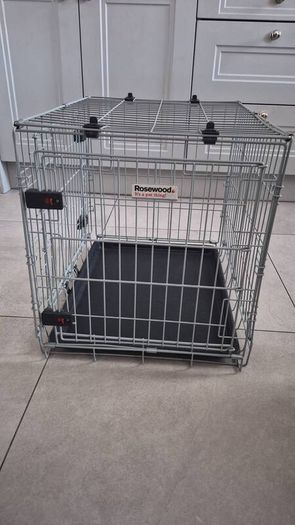 Rosewood dog cage