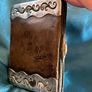 Antique Victorian Silver and Leather Wallet Image 3