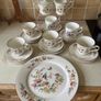 Arklow Pottery Ireland 21 Piece Teaset Bird of Paradise Image 7