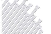 Heavy Duty White Cable Ties 450mm  White 100pk