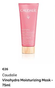 Caudalie Vinohydra Moisturizing Mask