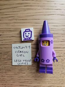 lego coltlm2-5 crayon girl, lego movie series