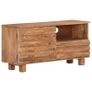 TV Cabinet 90x30x45 cm Solid Mango Wood Image 8