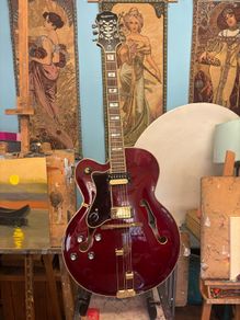 Epiphone Broadway left handed with upgrades
