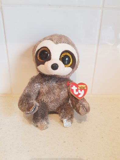 TY Beanie Boos Brown Sloth 'Dangler'