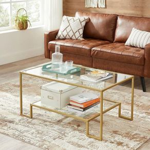 New Tempered Glass Coffee Table - FREE P&P