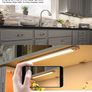 Trongle Motion Sensor Lights Indoor, 31 LEDs Under Cabinet Kitchen Lights with Stepless Dimming, USB Rechargeable Cupboard Lights with Magnetic Stickers, Portable Kitchen Lights Silver, 20cm, 2 Packs (FREE POSTAGE) Image 4