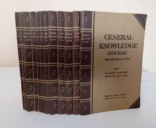 General Knowledge Course and Intelligence Texts (12 Volume Set) Published by Odhams Press, London (HQ767)