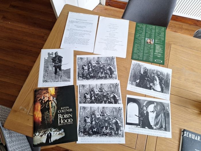 Robin Hood Prince Of Thieves movie press kit