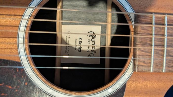 Martin GPC-X2E acoustic guitar like new + bag