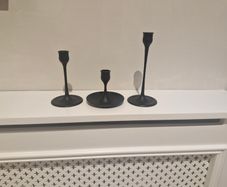 Neptune Heddon Candlestick x 3 (1 x small, 1 x tall & 1 x large) Never used