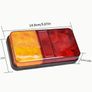 2pcs Multi-Purpose LED  Tail Lights High Brightness Truck LED Lights for Pickup Tractor Truck Image 3