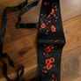 Waist belt with red flower design Image 2