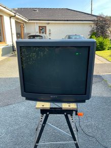 Sony Trinitron CRT Retro Gaming 4:3