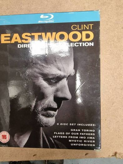 Clint Eastwood directors Blu-Ray boxset