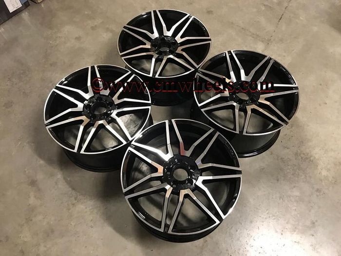 18 19" Inch Amg Plus Mercedes Style Wheels C E S V Vito Cla Gla Class W204 W205 W212 5x112
