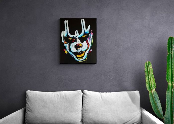 Original hand paint picture, painting by Strzala