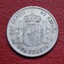 1903 S M V Spain 1 Peseta - Alfonso XIII 4th portrait Silver coin Image 2