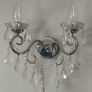 chandelier and two wall uplighters Image 2
