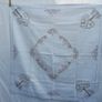 vintage hand embroidered tablecloth Image 7