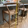 3 x Caseys Hugo Wishbone Bar Stools / RRP EUR806 Image 7