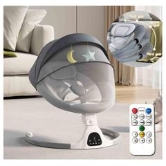 Adjustable Height Baby Swings for Infants to Toddler-Electric Bluetooth Infant Swing