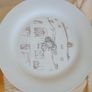 Antonio Gaudi > Set 4 Large Signed White Porcelain Dinner Plates.Barcelona 1960s. Image 4
