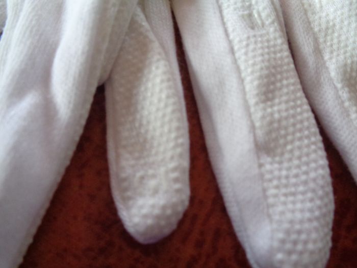 Woven Dust Proof Inspection Grip Gloves for sale
