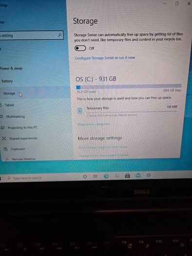 15" Dell Inspiron Laptop.  Intel Core i7, 3.1GHz, 8GB RAM, 1TB Hard Drive.  Touchscreen.