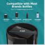Car Cup Holder Expander Adapter with Offset Insert Image 4