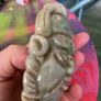 old jade carve face belt buckle Image 5